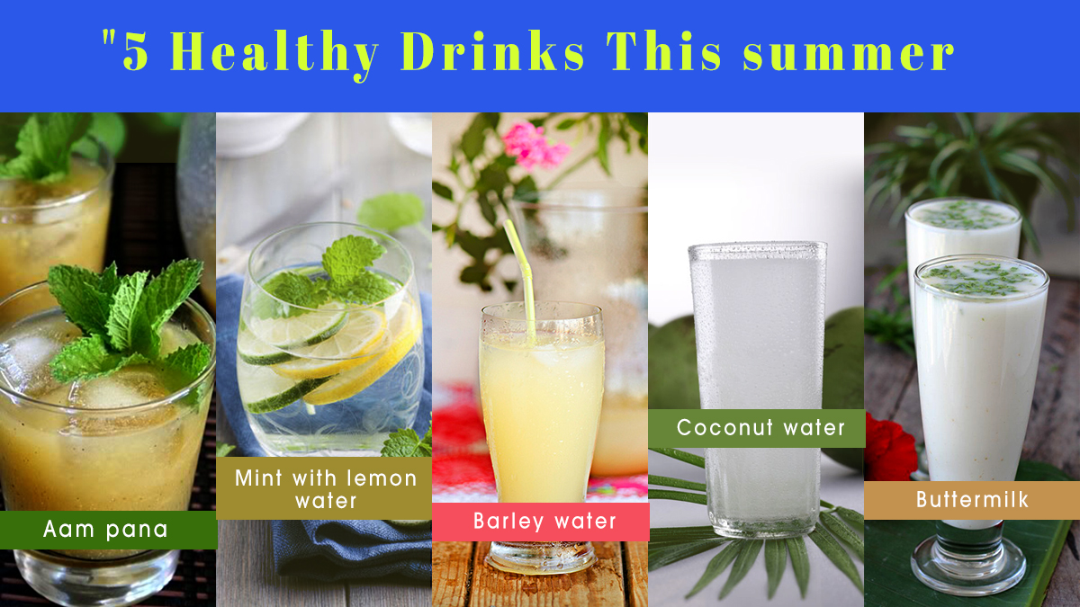 Healthy Drinks This summer