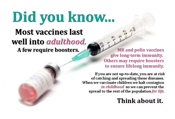 MR Vaccine Immunity Duration